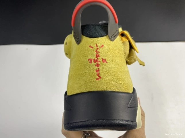 Chep Onekick AIR X TRAVIS SCOTT YELLOW JORDAN CN1084-300 6 0612